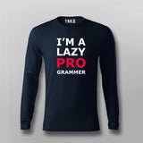 I'm Lazy Programmer Funny T-shirt For Men