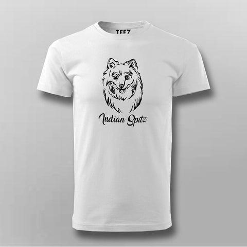 Indian Spitz T-Shirt For Men Online India