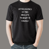 Intelligence Stephen Hawking Men's T-Shirt