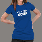 It's Accrual World T-Shirt For Women India