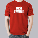 The Rock - Dwayne Johnson Just bring It Men's WWE t-shirt online