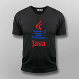 Java Programming V Neck T-Shirt India