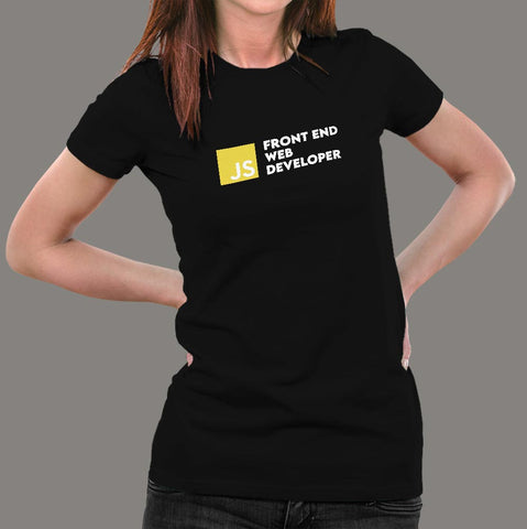 Js Front End Web Developer Women’s Profession T-Shirt Online