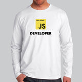 Js Full Stack Developer Men’s Profession Full Sleeve T-Shirt India