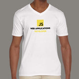 Js Web Applications Developer V Neck T-Shirt Online