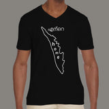 Kerala is My Home Men's nationalism v neck  T-shirts online india