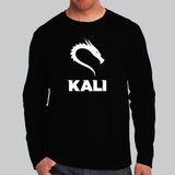 Kali Linux Men's Full Sleeve T-Shirt Online India