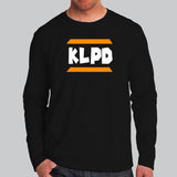 KLPD Funny Hindi Long Sleeve T-Shirt For Men Online India