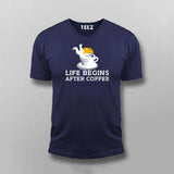Life Begins After Coffee T-Shirt For Men