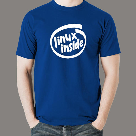 Linux Inside T-Shirt For Men Online India