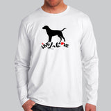 Live Lab Love Cute Labrador Retriever T-Shirt For Men