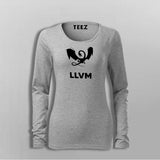 Llvm Fullsleeve T-Shirt For Women Online