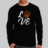 Love Golden Retriever Full Sleeve T-Shirt India
