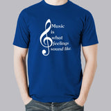 Music: The Sound of Feelings - Expressive Tee