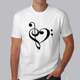 Music Heart T-Shirt For Men online