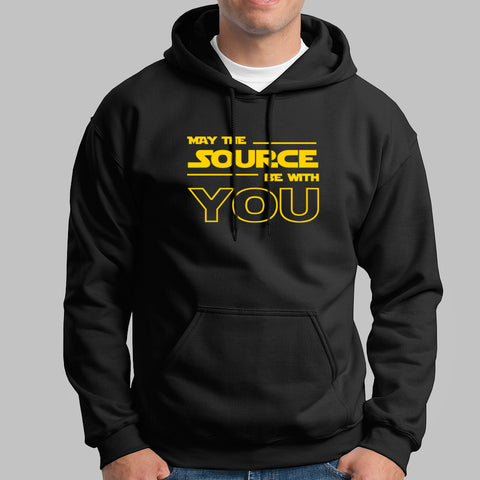May The Source Be With You! Linux/Starwars Hoodies For Men Online India