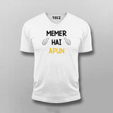 Memer Hai Apun Funny Hindi T-shirt For Men