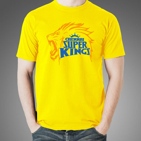 Men's Chennai Super Kings Fan Yellow T-shirt Online India