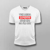 Yeh Mera Expertis Nahi Hai So I'm Out Hindi T-shirt For Men