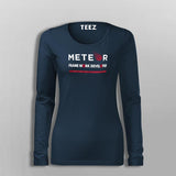 Meteor Framework Developer Women’s Profession T-Shirt