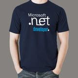 Microsoft .NET Developer T-Shirt - Code, Compile, Conquer