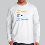 Analyze Act Automate - The 3As of Success T-Shirt