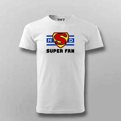 Ms Dhoni Super Fan T-Shirt For Men Online India