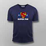 Ms Dhoni Super Fan T-Shirt For Men