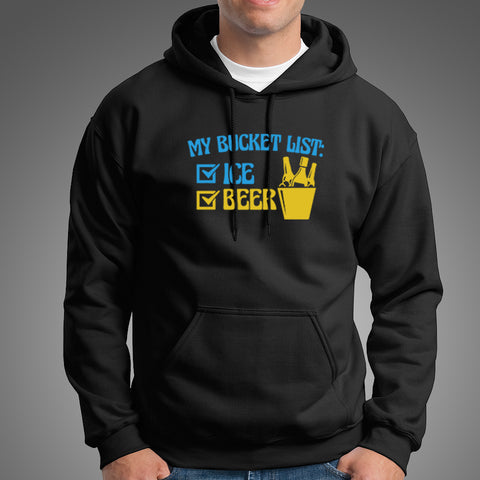 My Bucket List: Ice And Beer Hoodies For Men Online India