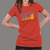 My Bucket List: Ice And Beer T-Shirt For Women