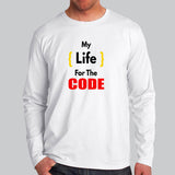 My Life For The Code - Devoted Coder T-shirt