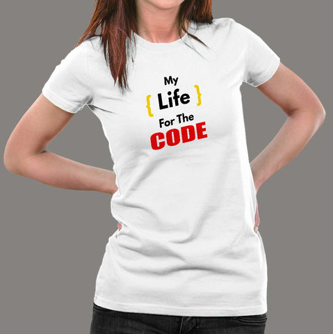 My Life For The Code - Women's Tech Shirt