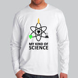 My Kind Of Science Beer Brewing Full Sleeve T-Shirt Online