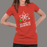 My Kind Of Science Beer Brewing T-Shirt For Women