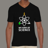 My Kind Of Science Beer Brewing V Neck T-Shirt India