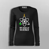 My Kind Of Science Beer Brewing Fullsleeve T-Shirt For Women Online India
