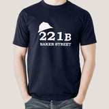 221B Baker Street - Sherlock Holmes Men's T-shirt