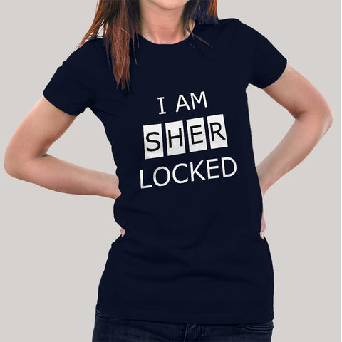 Buy I'm Sherlocked - Sherlock Fan Women's T-shirt At Just Rs 349 On Sale!