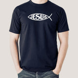 Jesus Fish Men's Christian T-shirt online india