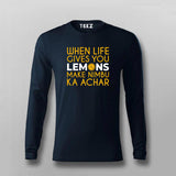 Nimbu Ka Achar Fanatic T-Shirt for Men