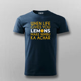 Nimbu Ka Achar Fanatic T-Shirt for Men