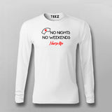 NO NIGHTS NO WEEKENDS NURSE LIFE NURSE PROFFESSION T-shirt For Men Online Teez