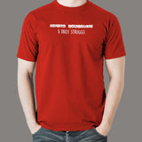 Naming Variables A Daily Struggle Funny Programmer T-Shirt For Men India