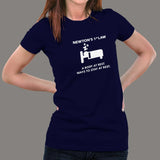 Newton's First Law Women's T-Shirt