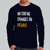 No Friday Deployments Tee - Code Safely, Rest Easy