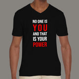 Inspirational V Neck T-Shirt For Men Online India