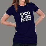 Obsessive Coding disorder Women's geek&nerdy T-Shirt india
