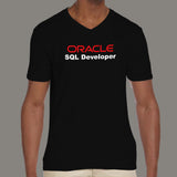 Oracle Sql Developer V Neck T-Shirt For Men Online