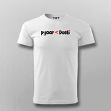 PYAAR LESS THAN DOSTI Friendship T-shirt For Men