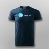 Parrot OS Linux Security T-Shirt - Fly High with Security